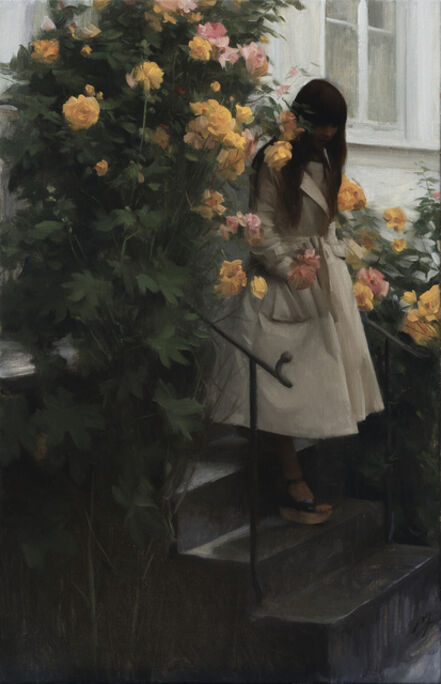 Nick Alm, ‘Study for Down the Stairs’, 2017