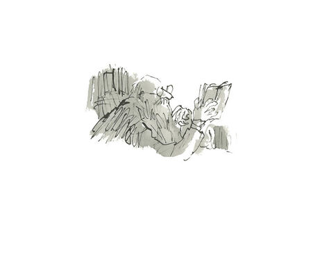 Quentin Blake, ‘Constant Readers #36’, 2019