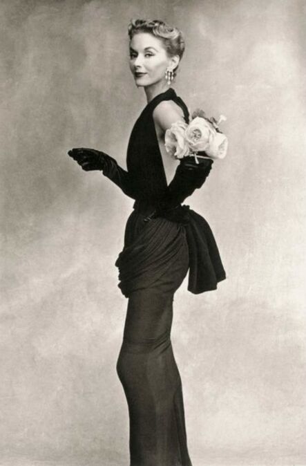 Irving Penn, ‘Woman with roses on her arm’, 1950/59