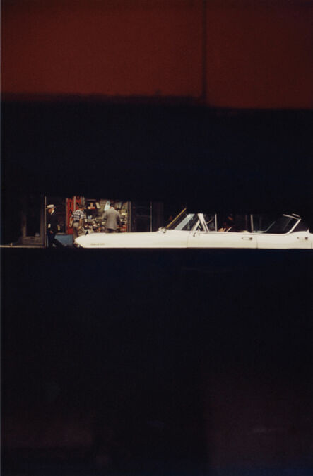 Saul Leiter, ‘Through Boards’, 1957-printed later