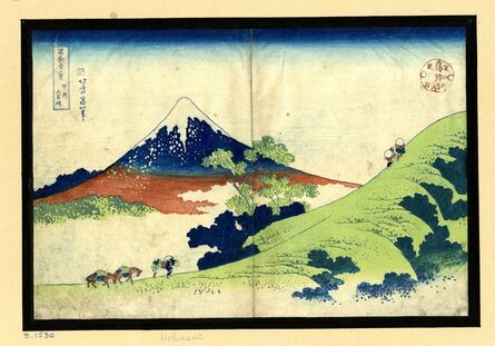 Katsushika Hokusai, ‘Inume Pass in Kai Province ’, ca. 1830