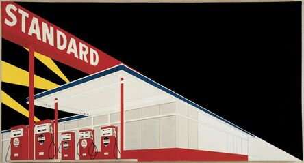 Ed Ruscha, ‘Standard Station, Amarillo, Texas’, 1963