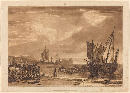 J. M. W. Turner, ‘Scene on the French Coast’, published 1807