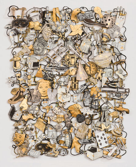 Jane Hammond, ‘Loose Tapestry of Daily Life (Diamond Ring)’, 2016