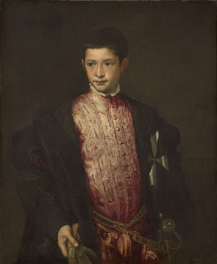 Titian, ‘Ranuccio Farnese’, 1542