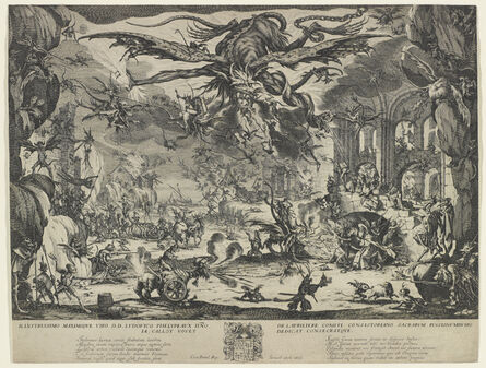 Jacques Callot, ‘The Temptation of St. Anthony’, ca. 1634