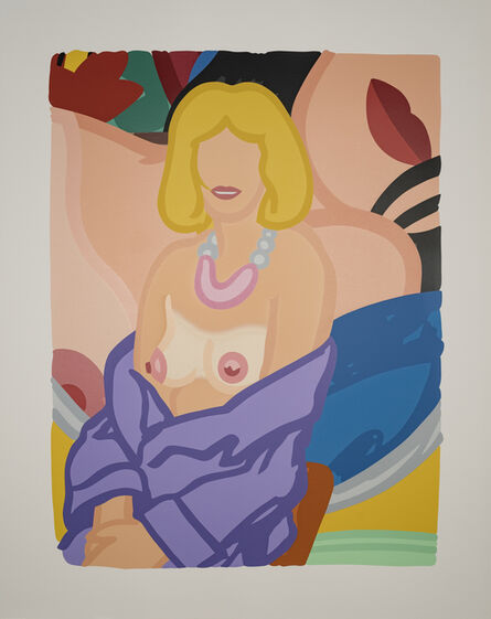 Tom Wesselmann, ‘Claire Sitting with robe half off (Vivienne)’, 1993