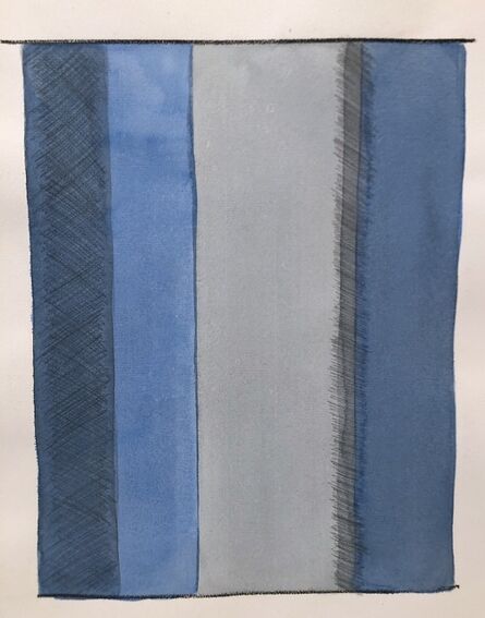 Gail Flanery, ‘Untitled, Blue’, 1971