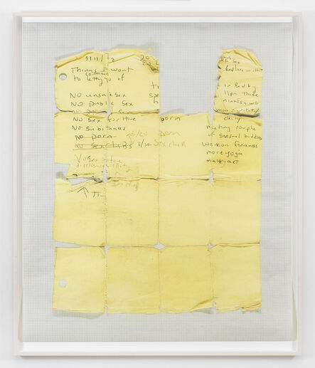 Lyle Ashton Harris, ‘Yellow Grid’, 2014