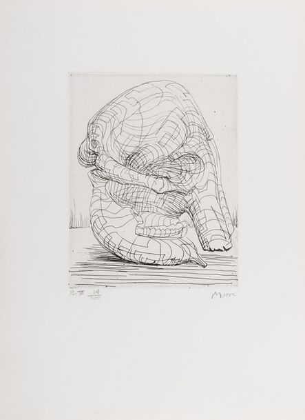 Henry Moore, ‘Elephant Skull Plate VII (Cramer 120)’, 1969