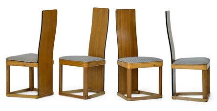 Kem Weber, ‘Rare set of four Airline side chairs, Los Angeles, CA’, 1930s