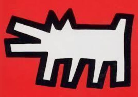 Keith Haring, ‘Icons-Barking Dog’, 1990