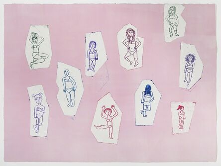 Sara Zielinski, ‘Pink Ladies 6’, 2017