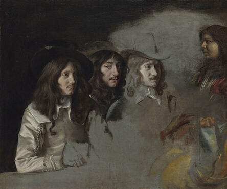 Louis Le Nain, ‘Three Men and a Boy’, ca. 1640