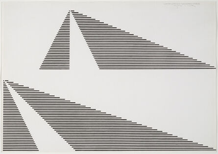 Alighiero Boetti, ‘La metá, il doppio e l'unitá mancante (The Half, The Double and The Missing Unit)’, 1975