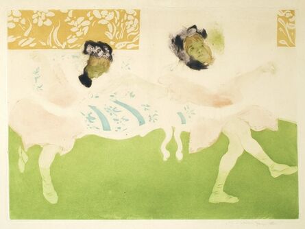 Jacques Villon, ‘Le cake-walk des petites filles, (trial proof),’, 1904