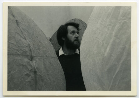 Ken Cox, ‘Photograph of Ken Cox with balloons ’, ca. 1968