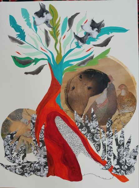 Karin Skiba, ‘Feather Tree 2’, 2018
