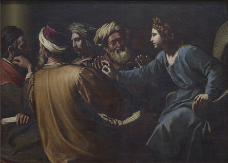 Antiveduto Gramatica, ‘Christ disputing with the Doctors  ’, ca. 1613