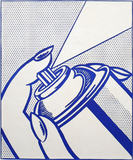 Roy Lichtenstein, ‘Spray Can’, 1963