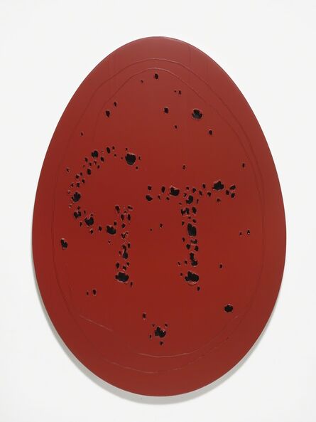 Gavin Turk, ‘Holy Egg (Indian Red)’, 2017