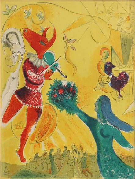 Marc Chagall, ‘La Danse and Le Cirque from Derrière le Miroir’, ca. 1960