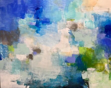 Charlotte Foust, ‘Blue Watercolors’, 2019
