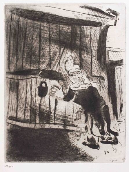 Marc Chagall, ‘Pliouchkine à la porte’, 1930s