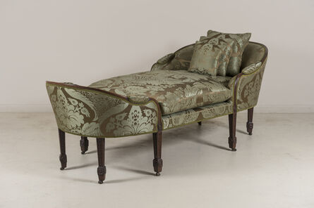 George III, ‘A massive George III carved Neo-classical mahogany daybed, in the manner of John Linnell. ’, ca. 1770