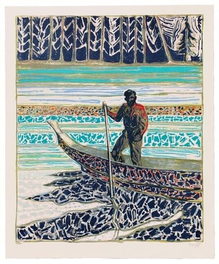 Billy Childish, ‘Sailish Fisherman’, 2020
