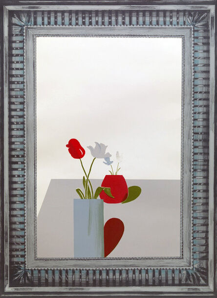 David Hockney, ‘Picture of a Still Life Which has an Elaborate Silver Frame’, 1965