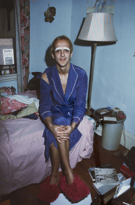 Nan Goldin, ‘Bruce bleaching his eyebrows, Pleasant St., Cambridge, MA’, 1975