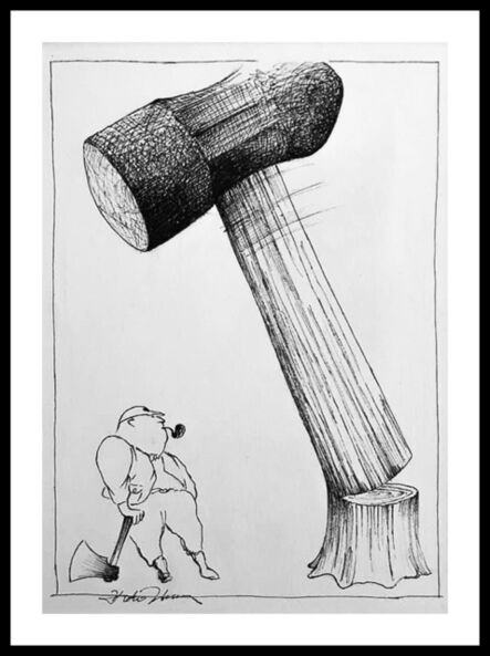 Hideo Takeda, ‘Lumberjack (Kikori)’, 1986