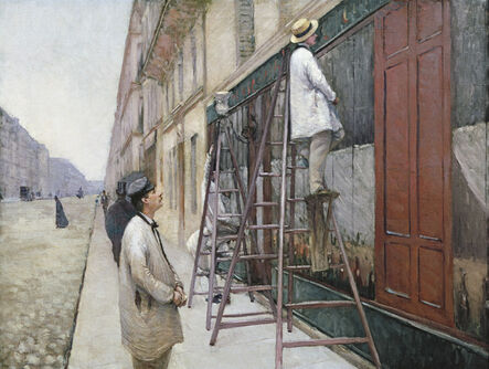 Gustave Caillebotte, ‘Study for House Painters ’, 1877