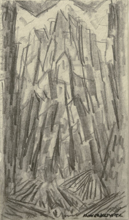 Abraham Walkowitz, ‘City Abstraction II’, ca. 1908