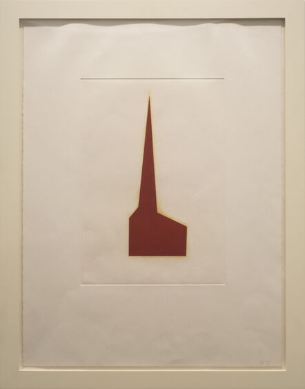 Robert Therrien, ‘No title (Red chapel)’, 1993