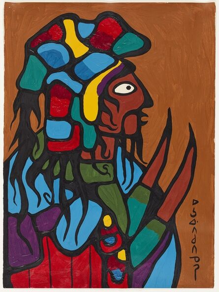 Norval Morrisseau, ‘Ancestral Warrior’, 1972