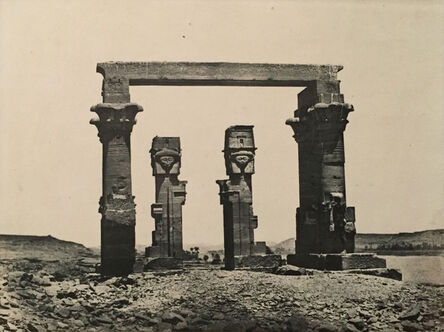 Maxime Du Camp, ‘Nubie Temple de Kardassy’, Neg. date: 1851c. / Print date: 1851 c.