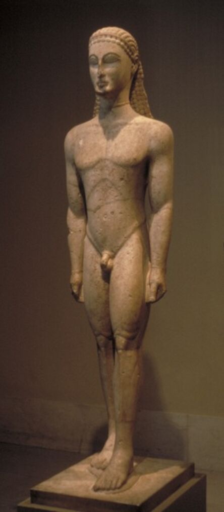 ‘Kouros from Attica (?)’, ca. 600-590 B.C.