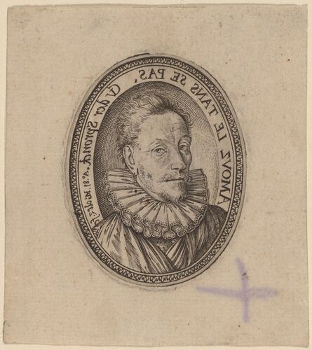 Hendrik Goltzius, ‘Gheraert van der Spronck’, 1581