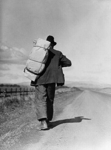 Dorothea Lange, ‘Migrant Worker on California Highway’, 1935