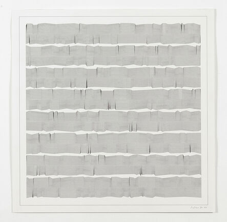 Manfred Mohr, ‘P-052-c (Quark Lines)’, 1970