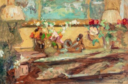 Édouard Vuillard, ‘Fleurs sur une console’, ca. 1905