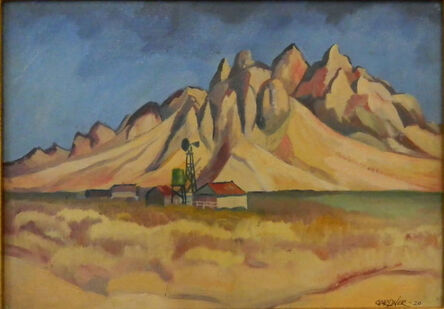 Fred Gardner, ‘ The Sierras’, 1920