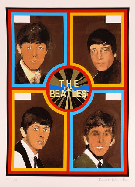 Peter Blake, ‘The Beatles 1962’, 2008