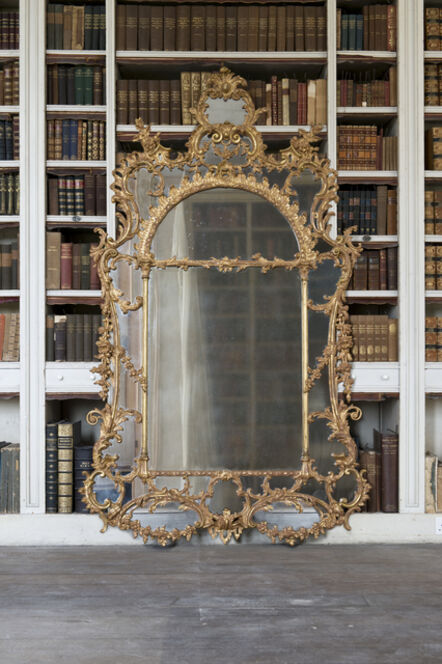 George III, ‘A George III Rococo gilt papier-maché multi-plate mirror.’, ca. 1770