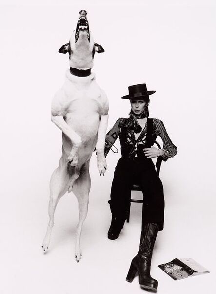 Terry O'Neill, ‘David Bowie with Jumping Dog (Lifetime Edition)’, 1974
