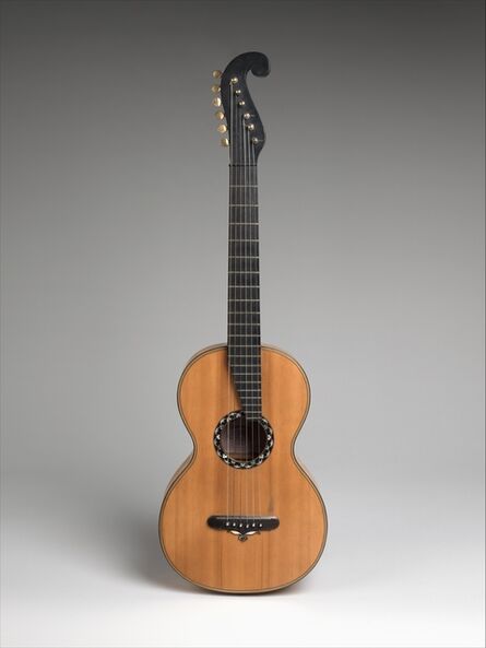 Christian Frederick Martin, ‘Guitar’, ca. 1838