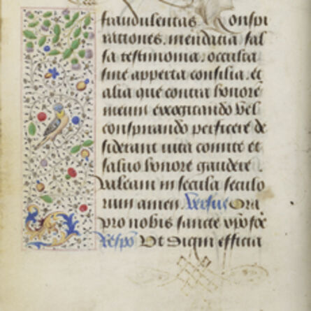 Nicolas Spierinck, ‘Decorated Text Page’, 1469