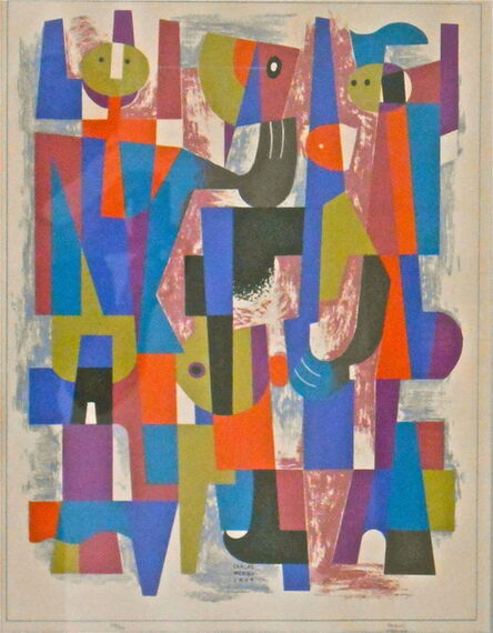 Carlos Merida, ‘Aprendiz de Agorero’, 1969